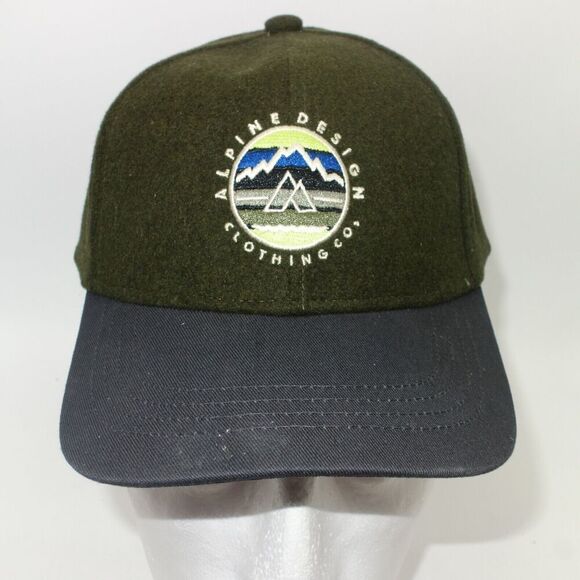 Alpine Design Clothing Co. Other - NEW Alpine Design Olive Green Gray Hat Adjustable Mountain Logo Adjustable